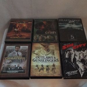 Scorpion King Crash Heart of Deep The Great Debaters Outlaws & Guns Sin City